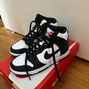 Nike Dunk High / Panda W6.5 M5 NEW WITH BOX